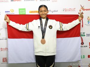Kisah Manis Peraih Perunggu Asia: Dari Panjat Tebing ke Atletik Kisah Manis Peraih Perunggu Asia: Dari Panjat Tebing ke Atletik