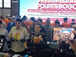 155 Tersangka Narkoba Ditangkap di Bogor dalam 3 Bulan, 4,4 Kg Sabu Disita 155 Tersangka Narkoba Ditangkap di Bogor dalam 3 Bulan, 4,4 Kg Sabu Disita