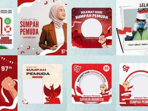 15 Twibbon Hari Sumpah Pemuda 2025 Estetik, Lengkap dengan Captionnya 15 Twibbon Hari Sumpah Pemuda 2025 Estetik, Lengkap dengan Captionnya