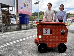 Nggak Pakai Kurir, Kirim-kirim Barang di Jepang Sudah Pakai Robot Nggak Pakai Kurir, Kirim-kirim Barang di Jepang Sudah Pakai Robot