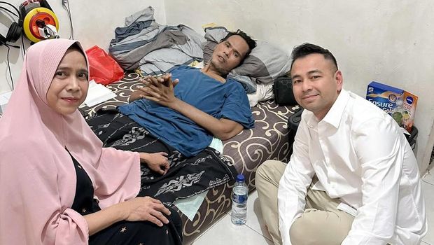 Raffi Ahmad jenguk Fahmi Bo Raffi Ahmad jenguk Fahmi Bo