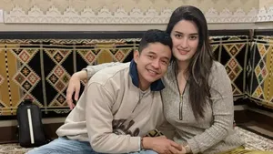 Begini Kenangan Manis Adly Fairuz dan Angbeen Rishi Saat Makan Bersama