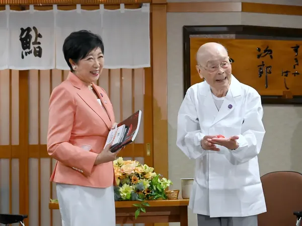 Sosok Jiro Ono, Chef Sushi Legendaris Berusia 100 Tahun