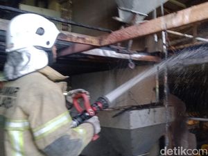 Kandang Ayam di Delanggu Klaten Terbakar