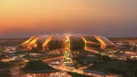 Sejumlah stadion megah juga dipersiapkan Arab Saudi untuk menggelar Piala Dunia 2034. Salah satunya King Salman International Stadium, yang diproyeksikan sebagai venue paling besar di ajang tersebut. Foto: Dok. 2034 FIFA World Cup Sejumlah stadion megah juga dipersiapkan Arab Saudi untuk menggelar Piala Dunia 2034. Salah satunya King Salman International Stadium, yang diproyeksikan sebagai venue paling besar di ajang tersebut. Foto: Dok. 2034 FIFA World Cup