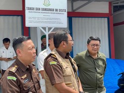 52 Kios di Pasar Panorama Bengkulu Disita Kejari