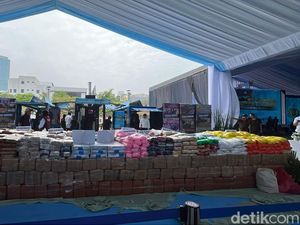 Polri Akan Musnahkan 214 Ton Barang Bukti Narkoba, Ini Penampakannya Polri Akan Musnahkan 214 Ton Barang Bukti Narkoba, Ini Penampakannya