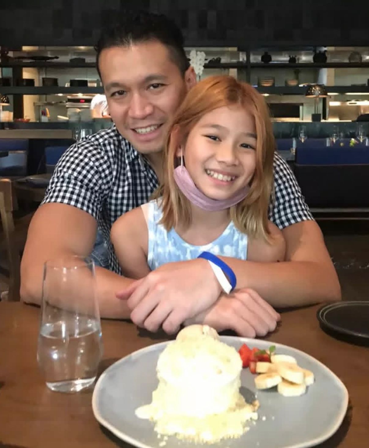 Potret Kedekatan Samuel Rizal dan Sang Putri yang Kini Jadi Atlet Renang