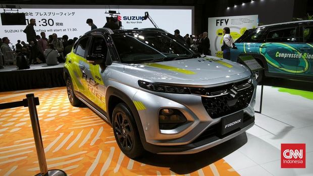 Stan Suzuki di JMS 2025 Stan Suzuki di Japan Mobility Show 2025.