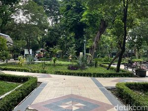 Serunya Aktivitas Ramah Anak di Taman Flora Surabaya, Belajar Sambil Main