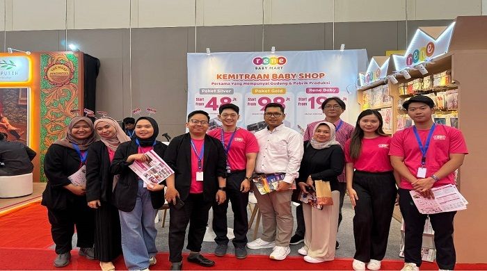 Tim Rene Baby Mart saat berpartisipasi dalam pameran IFBC Expo 2024, memperkenalkan peluang kemitraa Tim Rene Baby Mart saat berpartisipasi dalam pameran IFBC Expo 2024, memperkenalkan peluang kemitraa