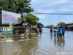 Video Banjir di Pantura Semarang-Demak yang Makin Parah