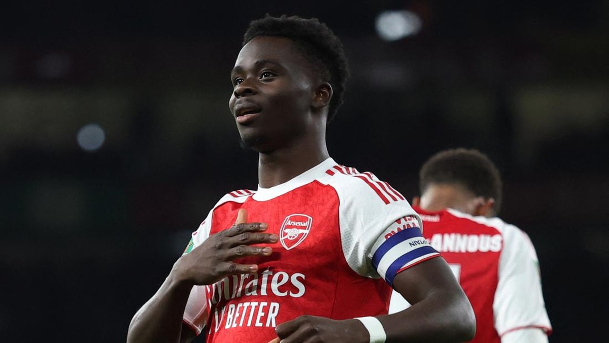 Arsenal disebut oleh Bukayo Saka harus mulai refleksi diri. (Foto: REUTERS/Hannah McKay)