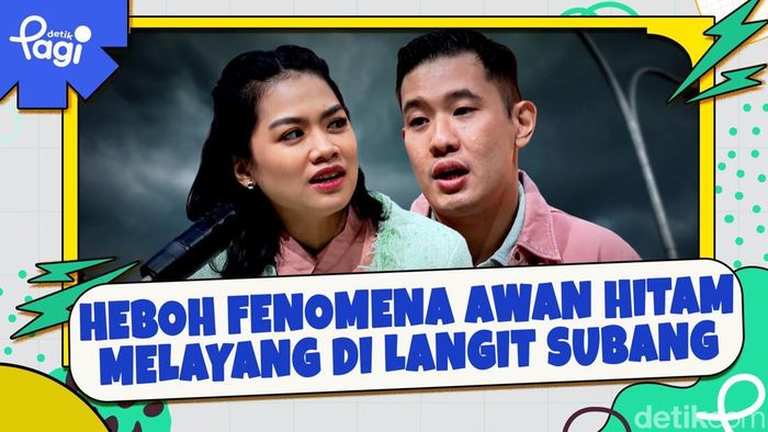 Video: Heboh Fenomena Awan Hitam Melayang di Langit Subang