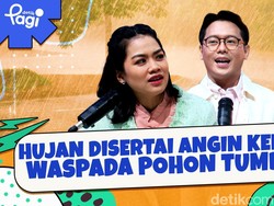 Hujan Disertai Angin Kencang, Waspada Pohon Tumbang! Hujan Disertai Angin Kencang, Waspada Pohon Tumbang!