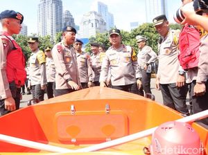 Polda Metro Gelar Apel Siaga Bencana, Antisipasi Potensi Banjir di Jakarta