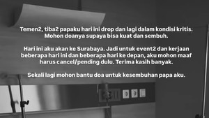 Duka Jerome Polin Ditinggal Ayah Selamanya