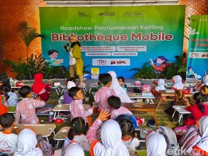 Serunya Anak TK di Solo Belajar Bahasa Prancis Bareng IFI-Penerbit Erlangga