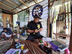 Geliat Perajin Jemparingan di Kulon Progo hingga Produk Tembus Eropa Geliat Perajin Jemparingan di Kulon Progo hingga Produk Tembus Eropa
