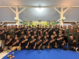 Pesilat dari Berbagai Perguruan di Madiun Dikumpulkan, Ini Tujuannya Pesilat dari Berbagai Perguruan di Madiun Dikumpulkan, Ini Tujuannya