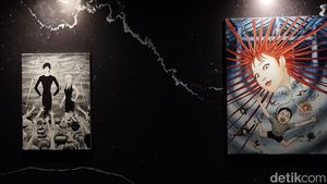 Terhanyut dengan Ilustrasi Ikonik Junji Ito, Mejeng di Jakarta!