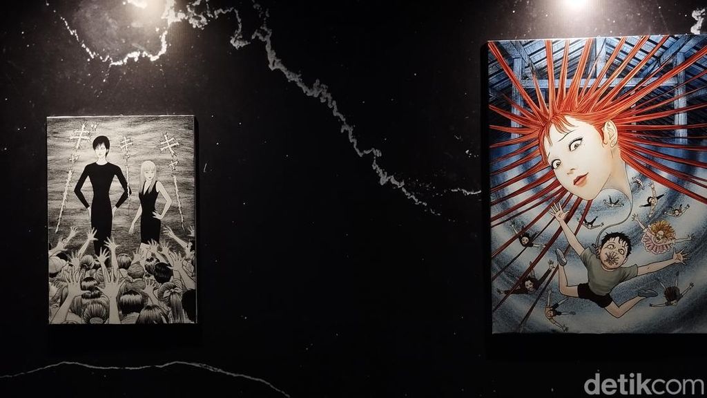 Terhanyut dengan Ilustrasi Ikonik Junji Ito, Mejeng di Jakarta! Terhanyut dengan Ilustrasi Ikonik Junji Ito, Mejeng di Jakarta!