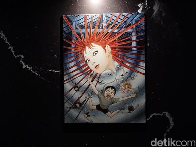 Terhanyut dengan Ilustrasi Ikonik Junji Ito, Mejeng di Jakarta!