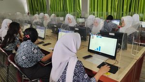 Potret Uji Coba Tes Kemampuan Akademik (TKA) di SMAN 3 Palembang