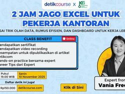 Excel Jadi Lebih Praktis untuk Pekerja Kantoran Hanya 2 Jam di Kelas detikcourse