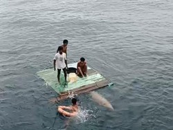 5 ABK Pengangkut 60 Ton Batu Bara Tenggelam di Kukar Ditemukan Selamat