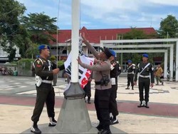 Bendera AMPB Sempat Gantikan Merah Putih di Tiang Utama Alun-Alun Pati