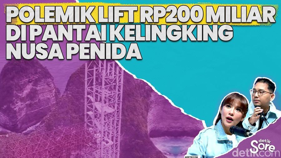 Video: Sudah Kantongi Izin, Proyek Lift Raksasa di Nusa Penida Dikecam Warga