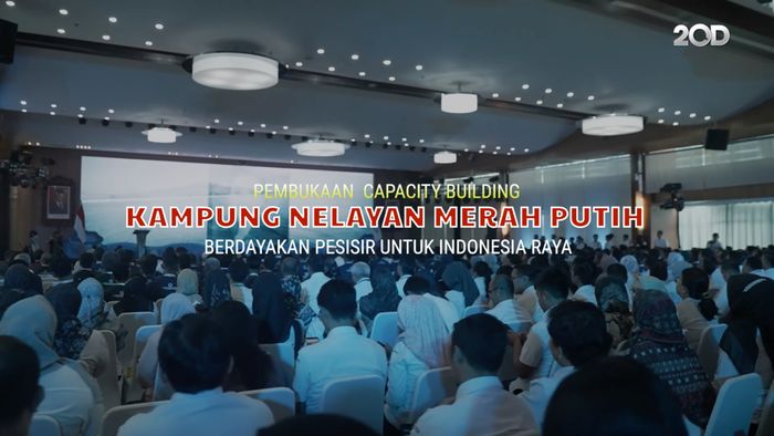Pembukaan Capacity Building Kampung Nelayan Merah Putih Warnai HUT ke-26 KKP