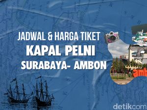 Menyeberang ke Maluku, Jadwal Kapal Pelni Surabaya-Ambon November 2025