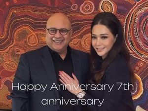 Maia Estianty-Irwan Mussry Anniversary ke-7, Pamer Momen Mesra saat Traveling