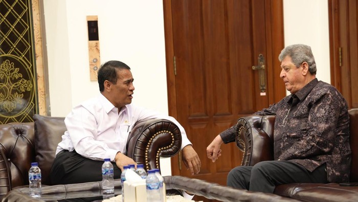 Mentan Amran Bergerak, Kabar Baik Soal Pangan untuk Palestina!