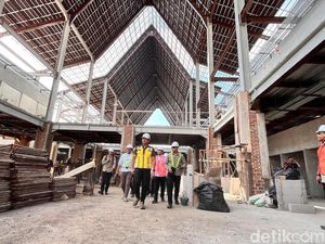 AHY Kagumi Arsitektur Pasar Banyuwangi Baru