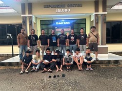 7 Kawanan Geng Motor Pembacok Remaja di Jalisum Jambi Ditangkap 7 Kawanan Geng Motor Pembacok Remaja di Jalisum Jambi Ditangkap
