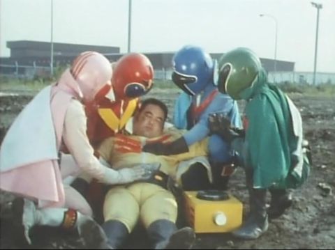 Super Sentai Series (1975) Serial petama Super Sentai, Secret Squadron Gorenger (1975-1977). (Toei Company)