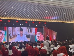 Pesan Jokowi Lewat Video Usai Batal ke Kongres Projo