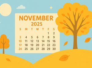 Kalender November 2025, dari Sejarah Nama hingga Daftar Hari Lengkap