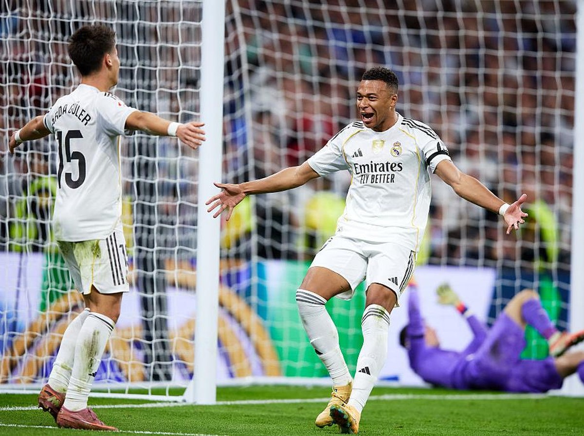 Kylian Mbappe pemain penting untuk Real Madrid. (Foto: Getty Images/Quality Sport Images)