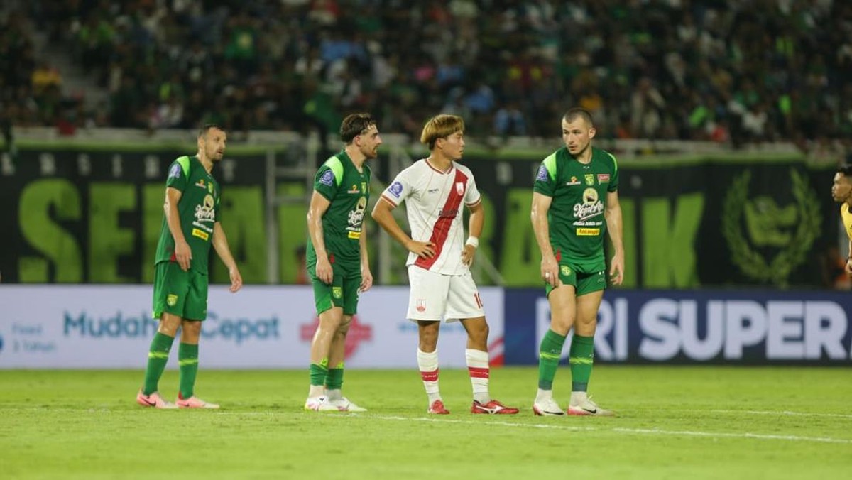Persebaya Surabaya menang atas Persis Solo dengan skor 2-1 dalam laga lanjutan Super League. (Foto: Dok. Persis Solo)