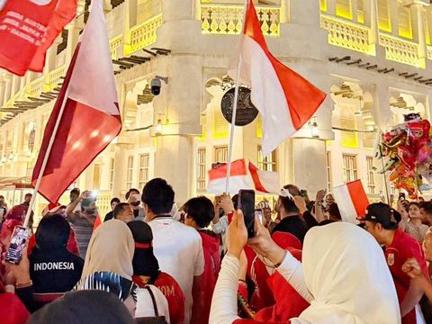 Garuda Qatar Garuda Qatar menggelar parade untuk menyambut Piala Dunia U-17 2025, dukungan total untuk Timnas Indonesia U-17.