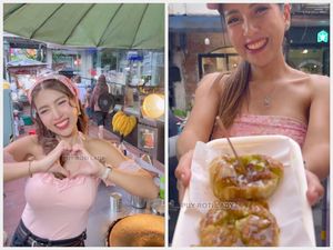 Kisah Penjual Roti Cantik Viral di Thailand, Kini Eksis Jadi Konten Kreator