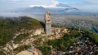 Meski Belum Rampung, Monumen Reog Ponorogo Jadi Magnet Wisata