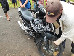 ABG Tewas Tabrak Pohon Pembatas Jalan di Semanu Gunungkidul