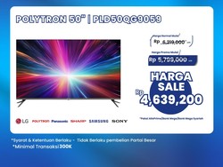 LED TV 50 Inch di Transmart Full Day Sale Diskon Jadi Cuma Rp 4 Jutaan