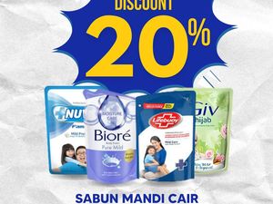 Beli Sabun Mandi di Transmart Full Day Sale Dapat Potongan Harga Segede Ini