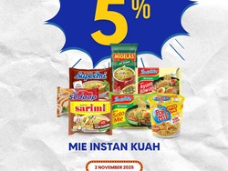 Transmart Full Day Sale Banjir Diskon! Belanja Mi Instan Jadi Hemat Banget